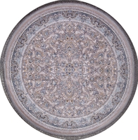 Ковер Иранский Farsi 1200 G256 light grey круг
