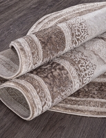 Ковер Armina 04037 brown/brown овал