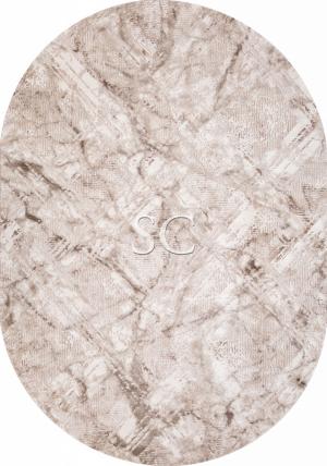 Ковер Armina 04074 brown/brown овал